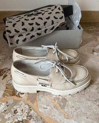 Mocassini in pelle Max Mara Weekend