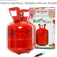 Bombola elio per gonfiare 20 palloncini 