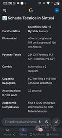  MG HS 1,5 full Hybrid 