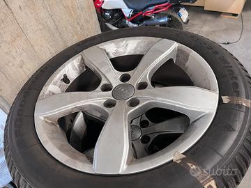 Pneumatici da neve piu cerchio Audi