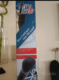Microfono wireless karaoke Canta Tu 🎤 – nuovo!