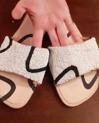 sandali o ciabatte donna estive 39 con paiette