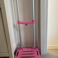 Carrello trolley rosa