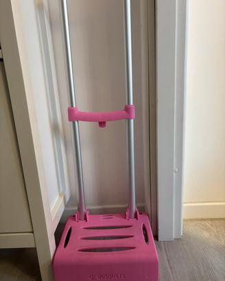 Carrello trolley rosa