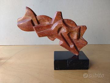 Scultura marmo Pietro Lorenzoni pezzo unico
