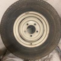 Cerchi in ferro bianchi Defender