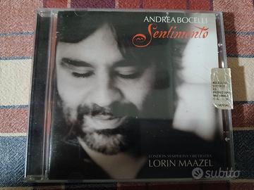 Andrea Bocelli cd Sentimento 