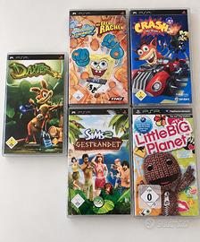 Lotto 5 giochi PSP – Edizioni tedesche