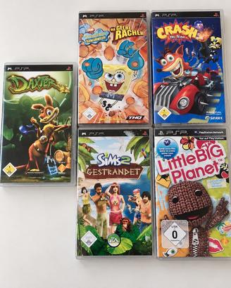 Lotto 5 giochi PSP – Edizioni tedesche