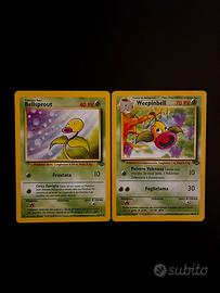 Bellsprout-Weepinbell Carte Pokemon