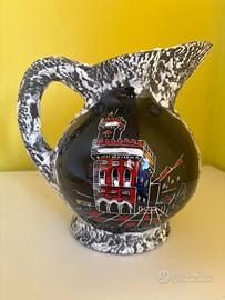 Brocca in ceramica F.lli Meloni San Marino vintage