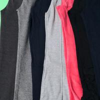 Set di nr. 8 pantaloni - leggings bambina 6 anni