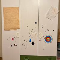 Armadio +scrivania bambini