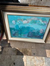 Quadro  Laguna di Giovanni Nordio,