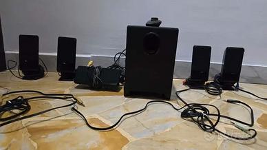 Empire R1550B Sistema 5.1 47 Watt RMS