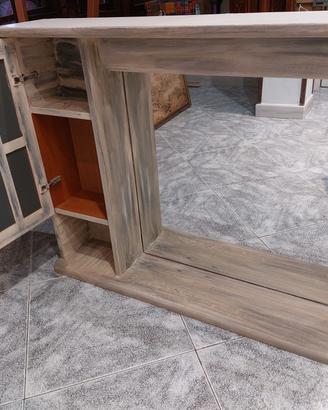 mobile bagno con specchiera