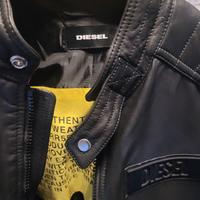 Giubbotto pelle Diesel e cappotto Imperial