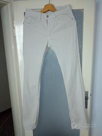 Pantaloni Carrera cotone - color panna - tg 46