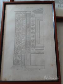 INCISIONE QUINTO PILASTRO TAV. XIV