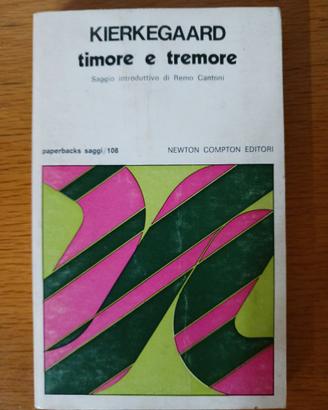 timore e tremore - s.a. kierkegaard