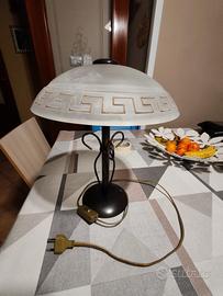 Lume da scrivania Con vetro satinato 