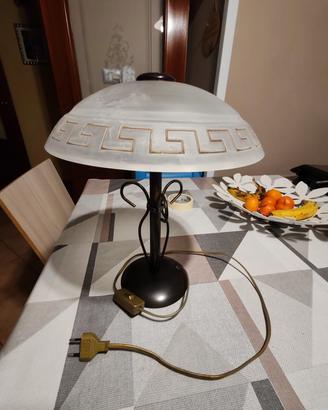 Lume da scrivania Con vetro satinato 