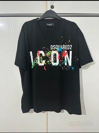 maglia dsquared2 nera