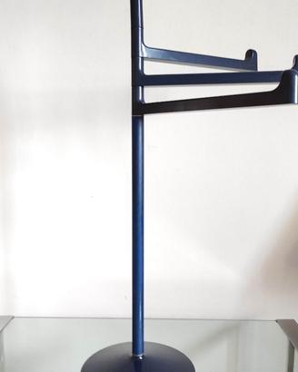 Porta salviette in plastica blu