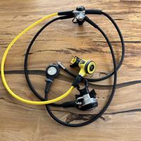 Sistema erogatori Mares MR22 + Abyss + Octopus Pro