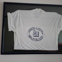 quadro contenente la t-shirt di LUCIO BATTISTI 