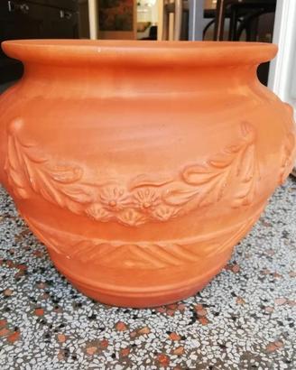 Vaso/Orcio Terracotta Italiana Festonato