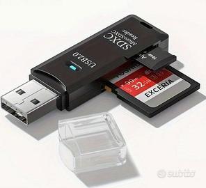 spedizione GRATIS Lettore schede USB INTROVABIL