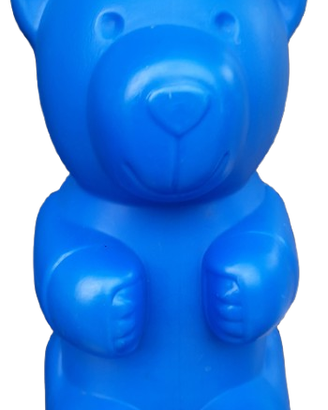 Lampada Notte Vintage Tedesca Pop Art Blu
