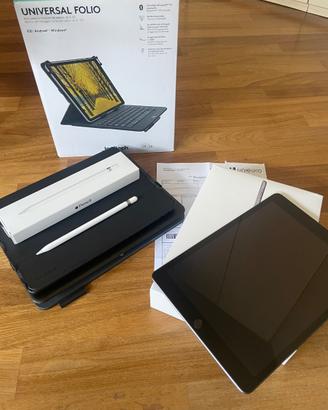 iPad 9 gen + Apple Pencil + Tastiera Logitech