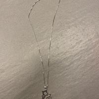 Catenina argento con ciondolo Gatto Stroili