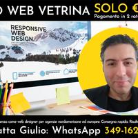 Sviluppo Sito Web Vetrina Professionale 400 euro