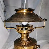 Lampada Vintage "Gazelle" Ottone Elettrificata