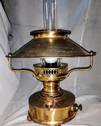 Lampada Vintage "Gazelle" Ottone Elettrificata