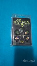 plettri x chitarra  Poison e Iron Maiden