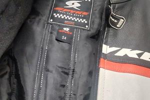Giacca da moto in pelle Spyke
