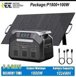 Power Station IEE P1800 e pannello solare 100W