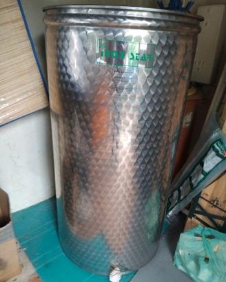 BOTTE IN ACCIAIO INOX  400l 