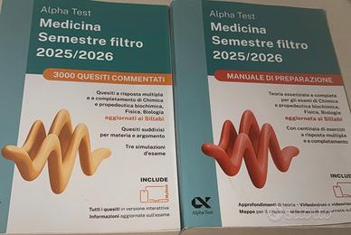ALPHA TEST SEMESTRE FILTRO 2025/2026