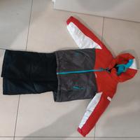 tuta sci taglia 5- 6 anni 105 - 124 cm