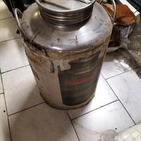 Fusto olio acciao inox 50 litri