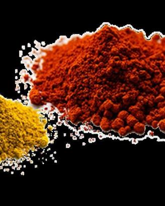 Ossido di Ferro Pigmento Giallo o Rosso marrone