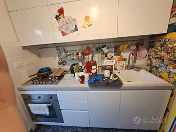 cucina Stosa - forno-fuochi-lavastoviglie Smeg