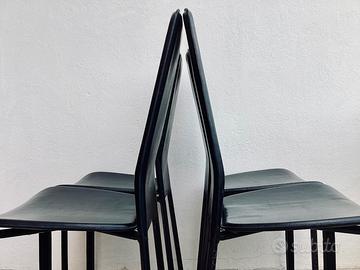 Quatto sedie vintage di Cattelan per Cidue