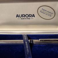 AURORA Penna Stilografica Magellano Argento 925