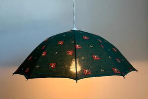 lampadario a forma ombrello